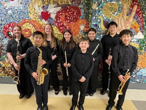intercounty band performers who represent Arcola and Methacton HS